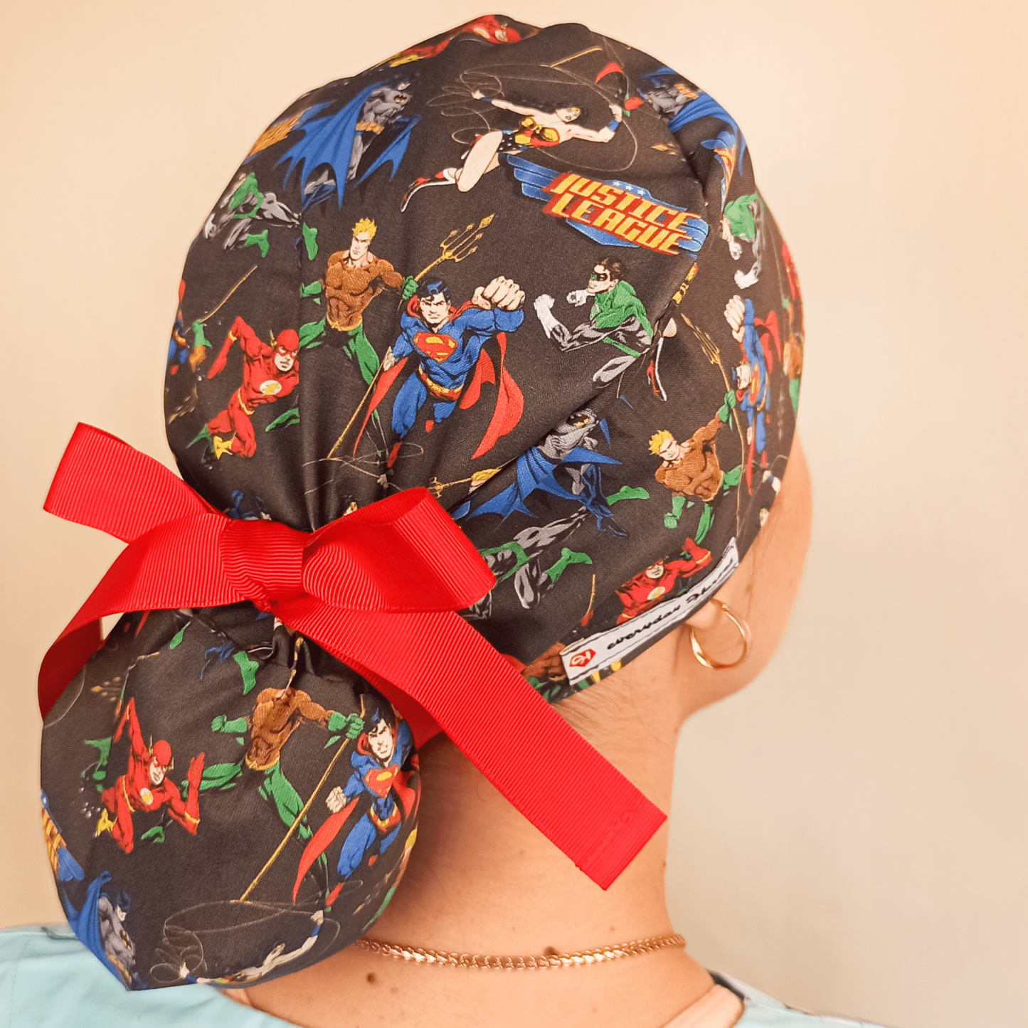 Justice league scrub cap