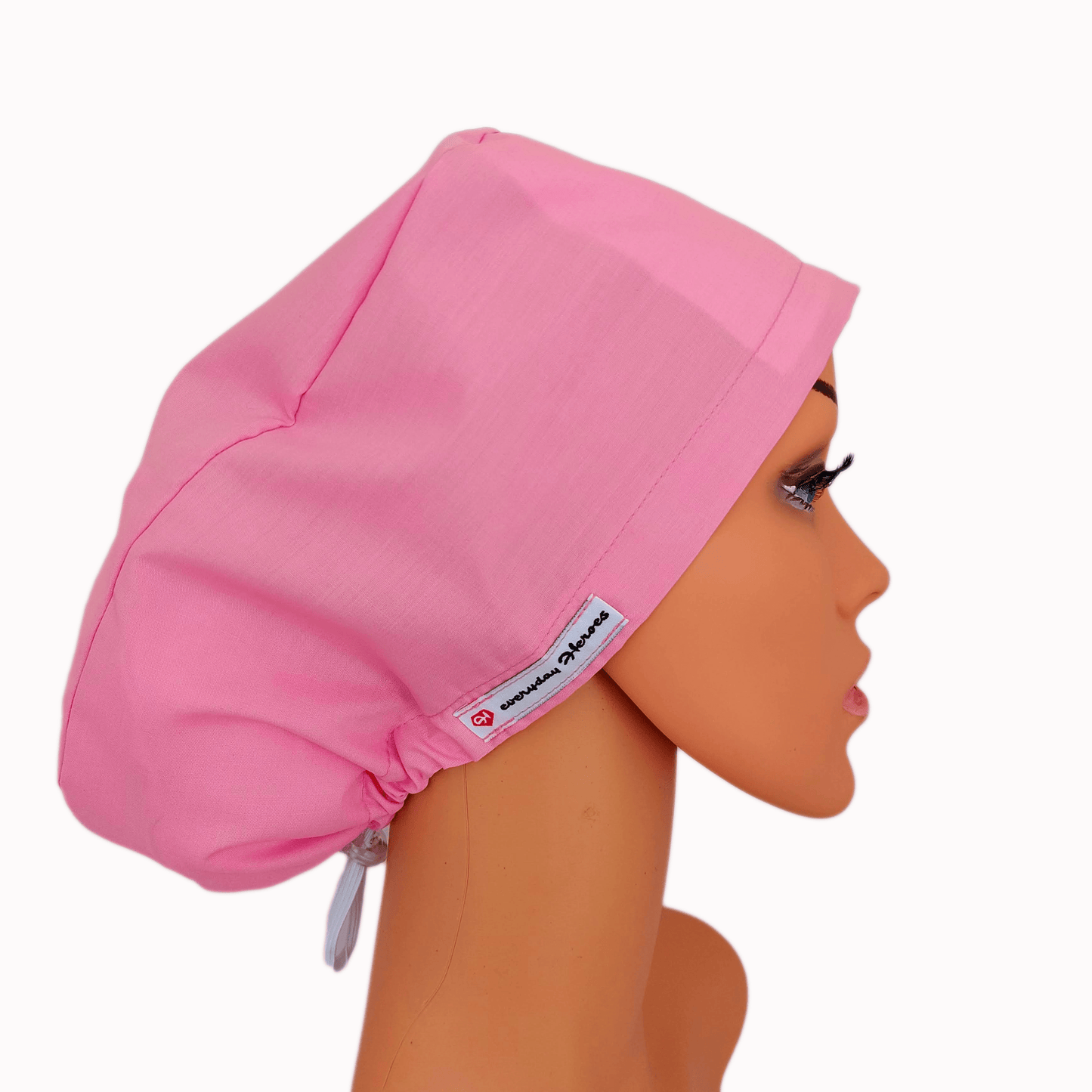 Custom Scrub Caps for Nurses-Solid Colors with Name Personalization-Satin Inside