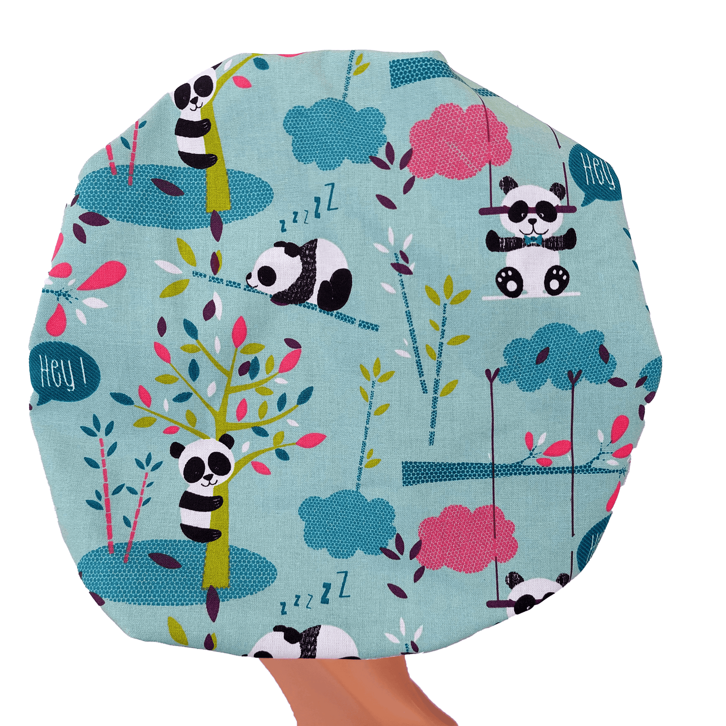 Scrub Caps Panda, Scrub Hat Bouffant