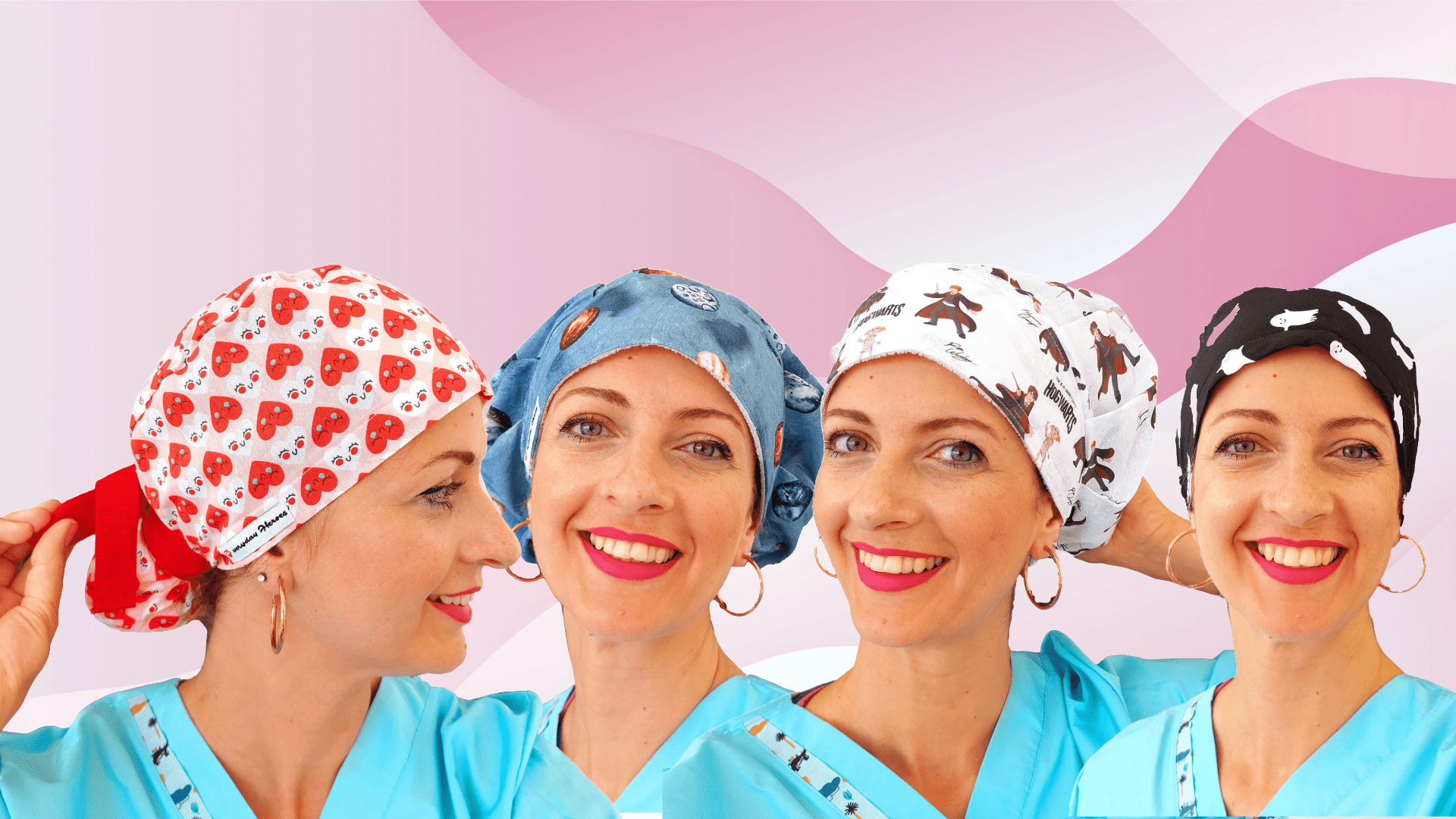 scrub caps for women gift for doctors 