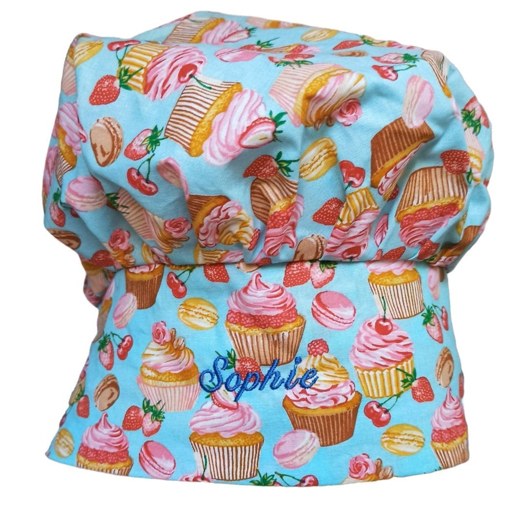 Baker hat with cupckakes !