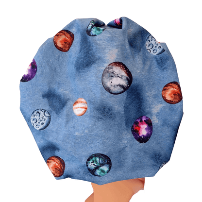 Scrub Caps Planets ,Scrub Hat Bouffant Stellar Constellation