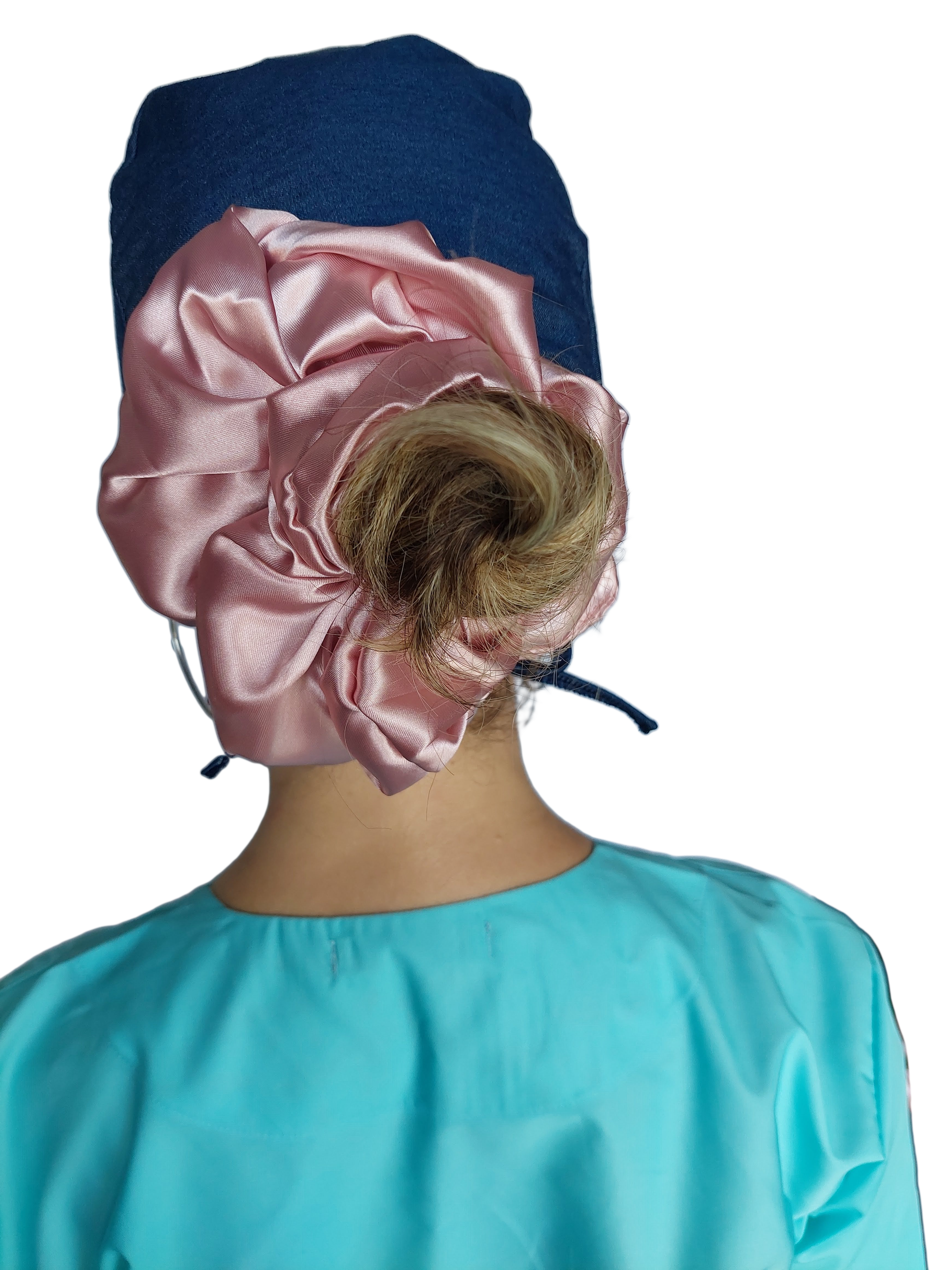 Unisex Surgical Scrub cap soft denim - [scrub_hat]-[scrub_cap_for_women]-[surgical_cap]