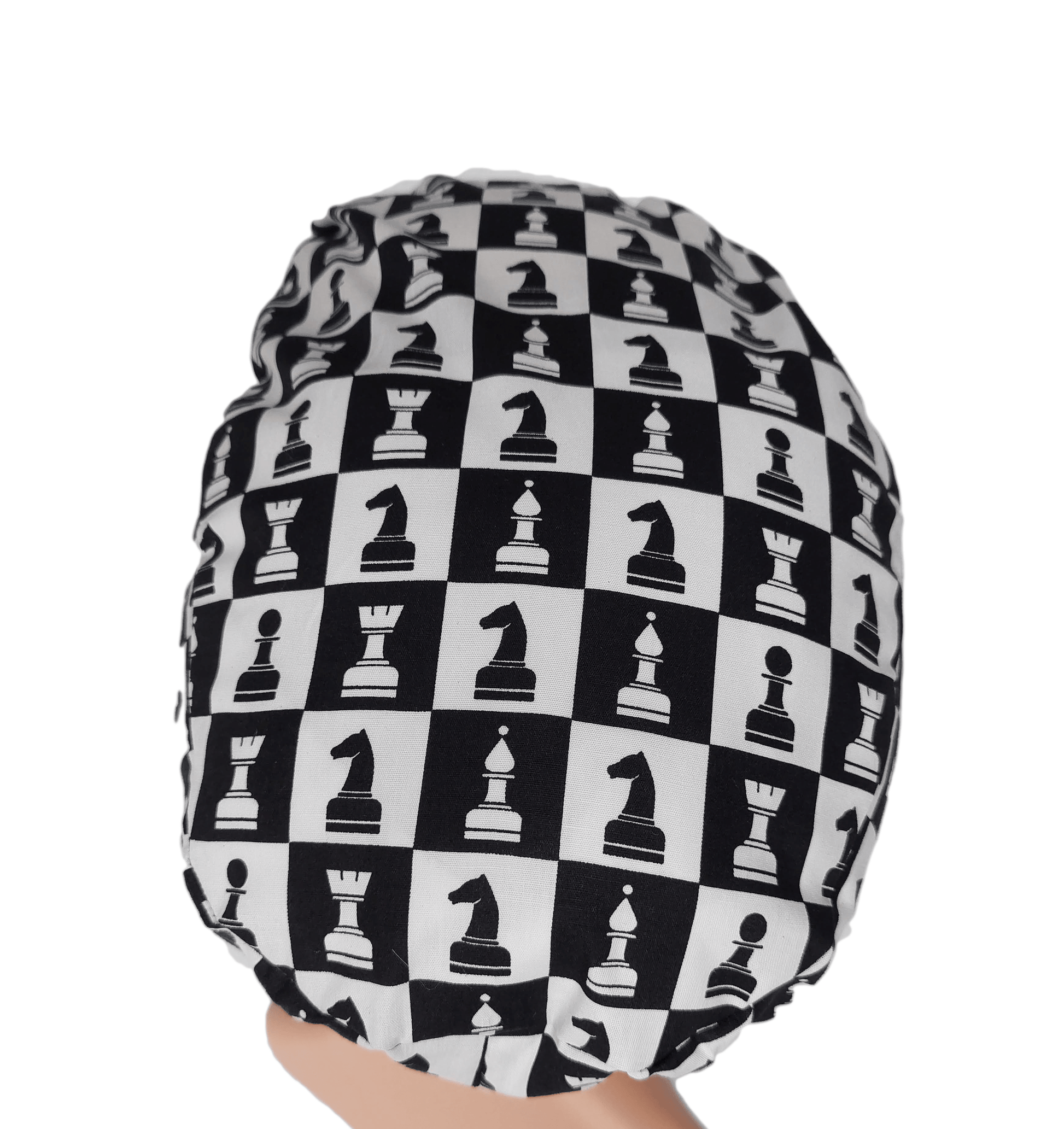 Scrub Cap -Surgical Cap Chess - [scrub_hat]-[scrub_cap_for_women]-[surgical_cap]