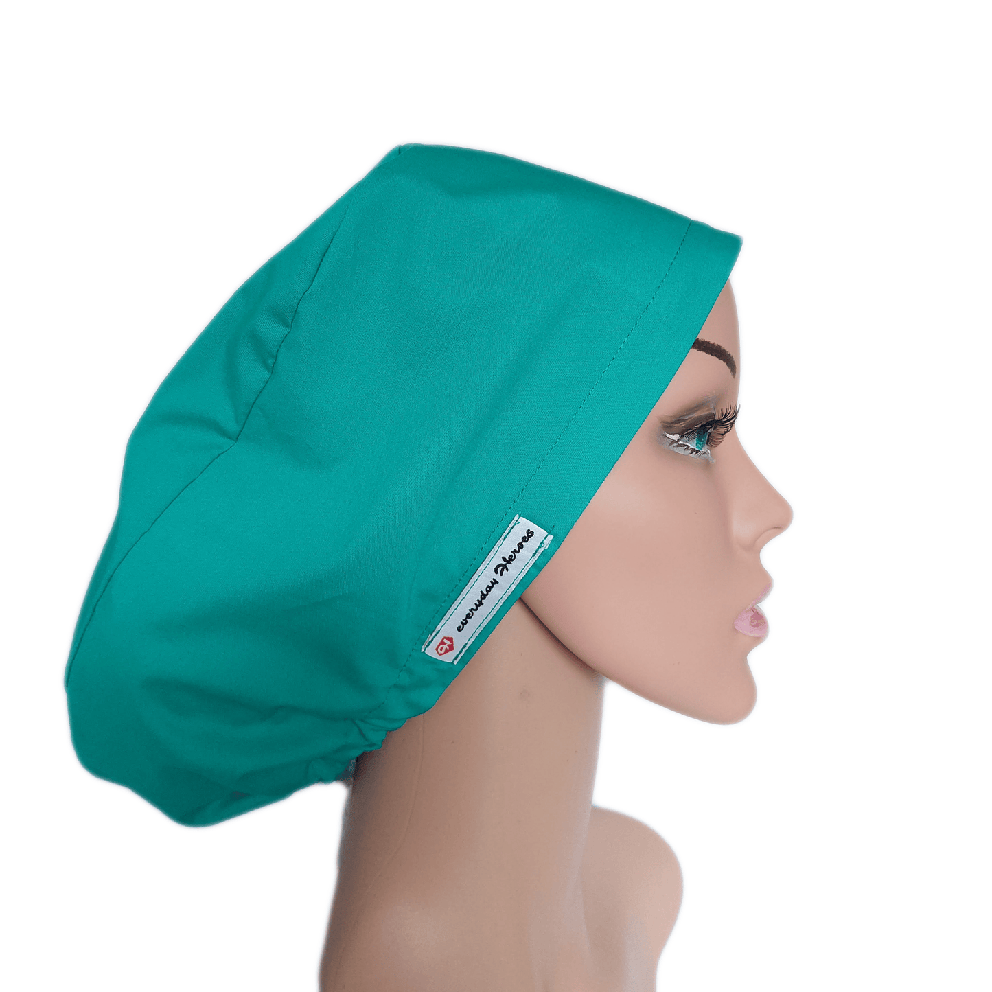 Scrub Cap -Surgical Cap Solid Emerald Green - [scrub_hat]-[scrub_cap_for_women]-[surgical_cap]