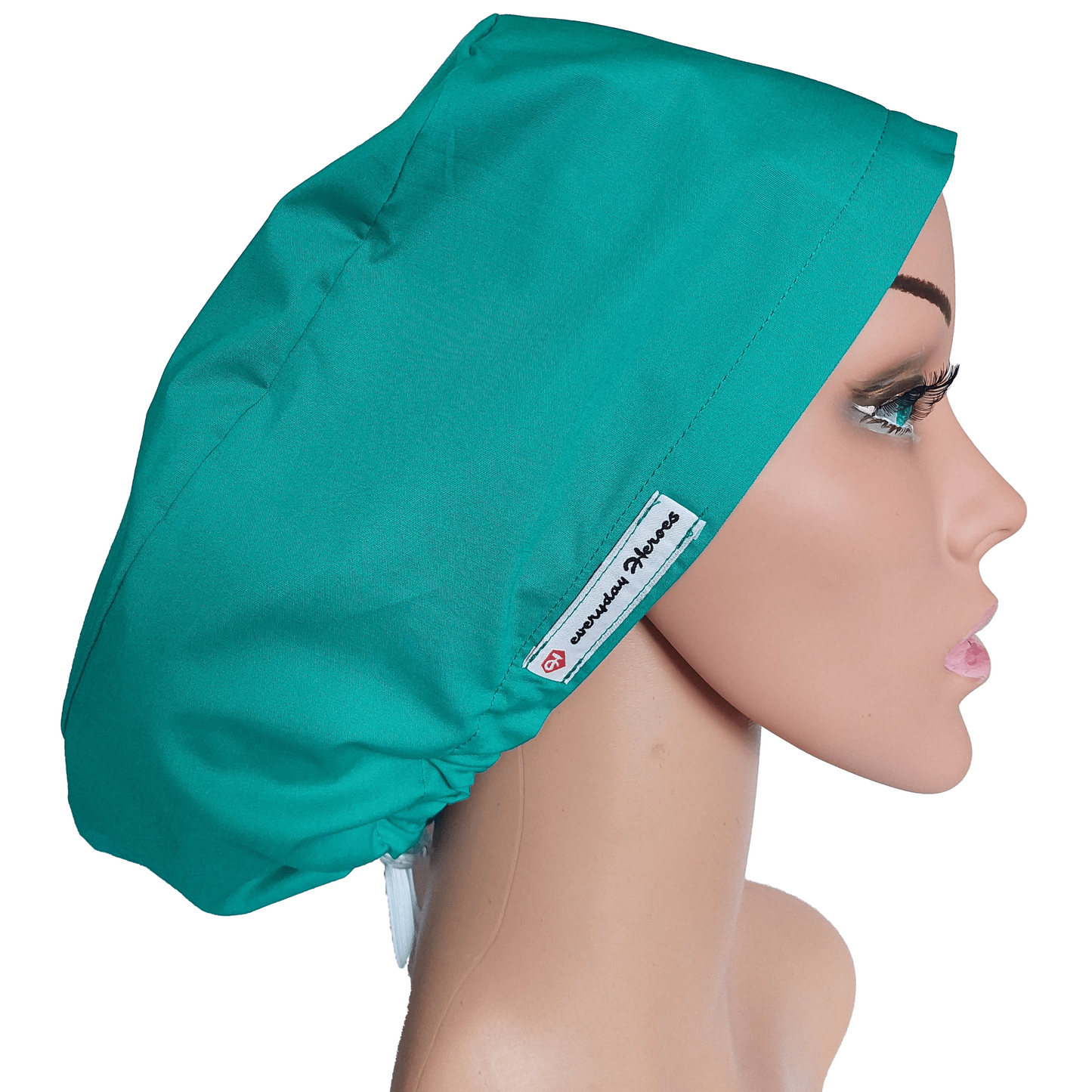 Scrub Cap -Surgical Cap Solid Emerald Green - [scrub_hat]-[scrub_cap_for_women]-[surgical_cap]