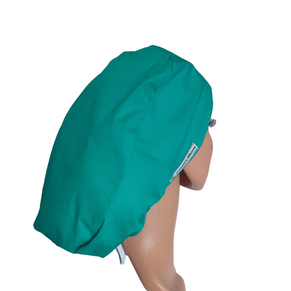 Scrub Cap -Surgical Cap Solid Emerald Green - [scrub_hat]-[scrub_cap_for_women]-[surgical_cap]